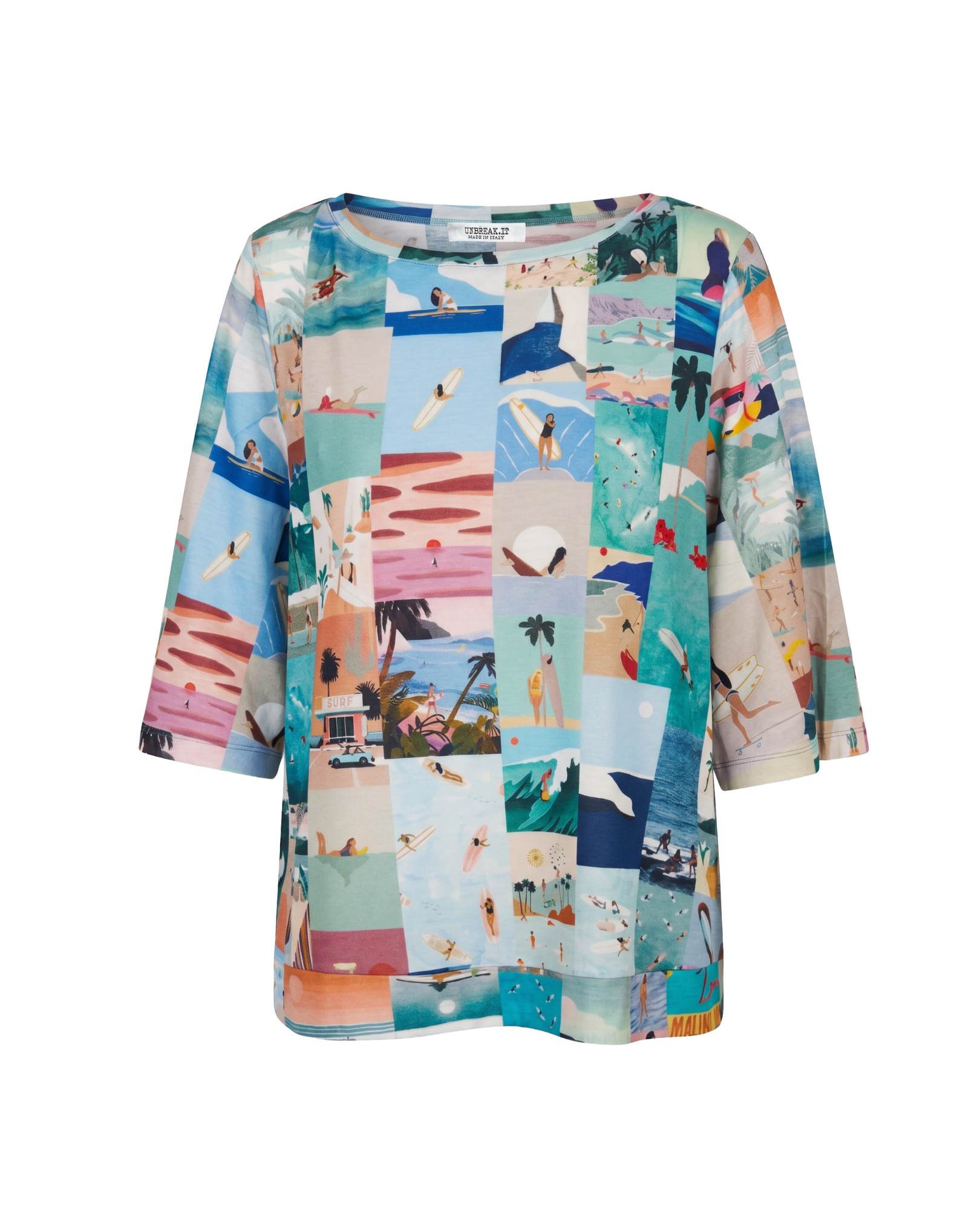 Comfy summer T-Shirt with a summer print